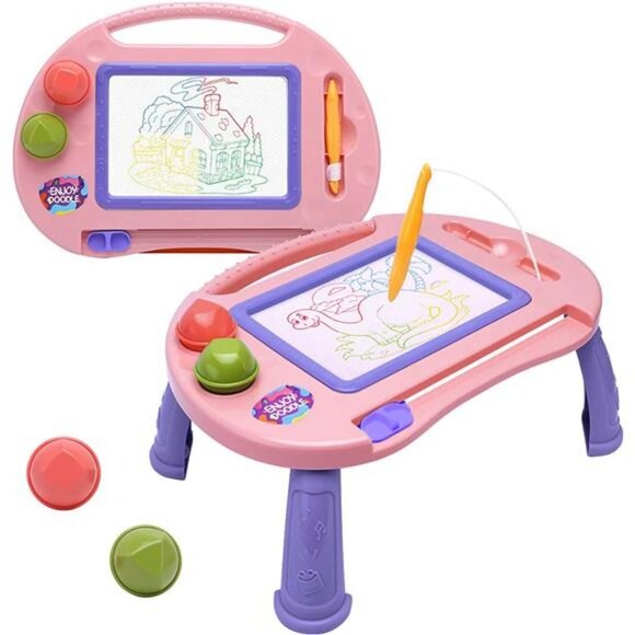 Toddler Toys for 1-2 Year Old Girls, Magnetic Drawing Board, for Kids - Picture 2 of 6